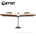 I-Outdoor Camming Double End End End End Sunshade Umprella